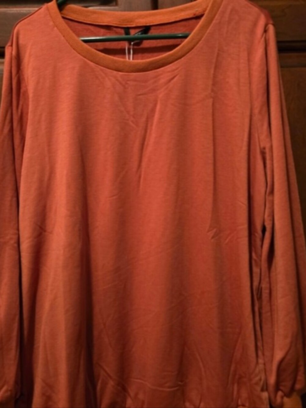 Women's Rusty Long Sleeve Top